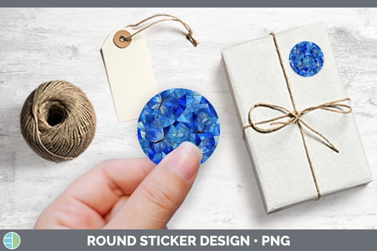 GorgeousBlue Stickers design.