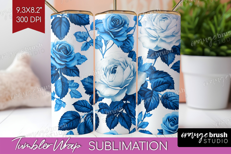 Blue Flowers Clipart Image 15