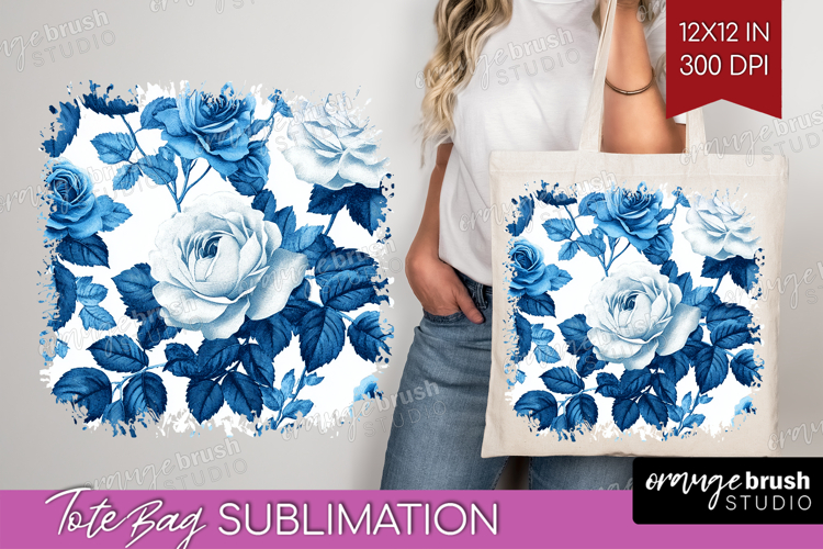 Blue Flowers Clipart Image 7