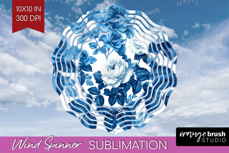 Blue Flowers Clipart Image 7