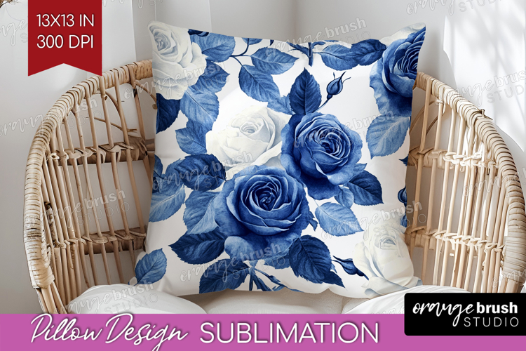 Blue Flowers Clipart Image 6