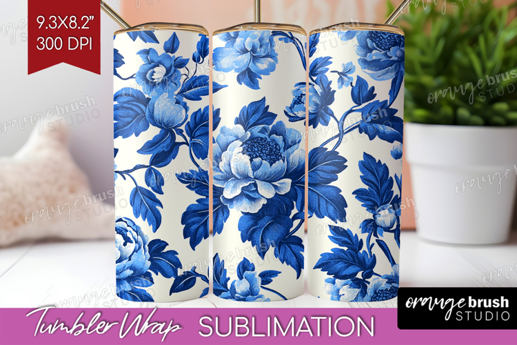 Blue Flowers Clipart Image 13
