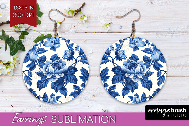Blue Flowers Clipart Image 13