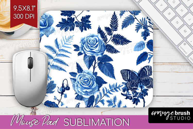 Blue Flowers Clipart Image 11