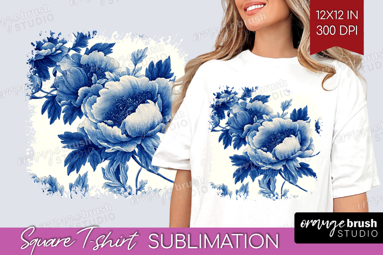 Blue Flowers Clipart Image 14