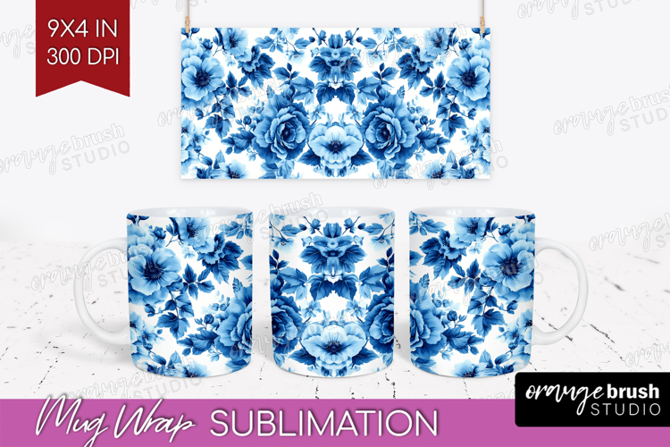 Blue Flowers Clipart Image 21