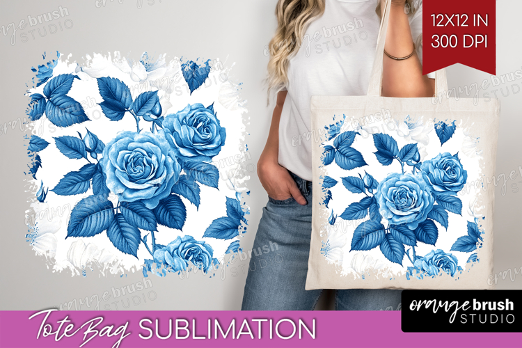Blue Flowers Clipart Image 24