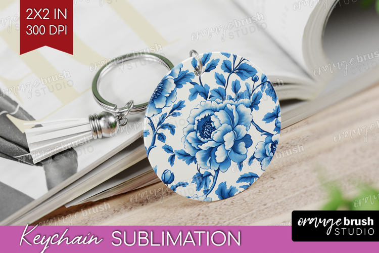 Blue Flowers Clipart Image 3
