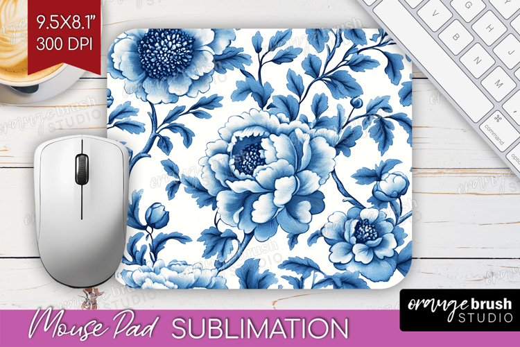 Blue Flowers Clipart Image 7
