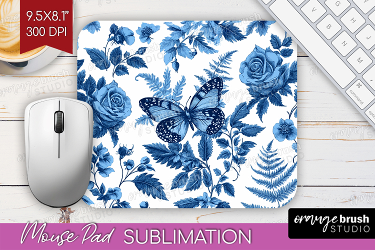 Blue Flowers Clipart Image 6