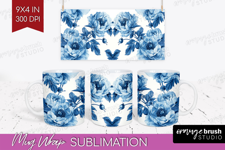Blue Flowers Clipart Image 17