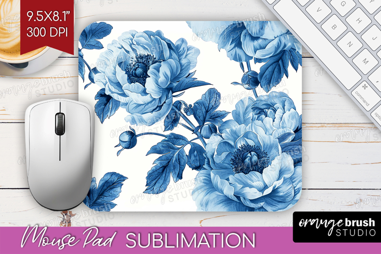 Blue Flowers Clipart Image 5