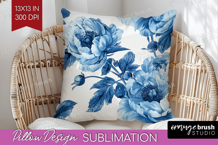 Blue Flowers Clipart Image 22