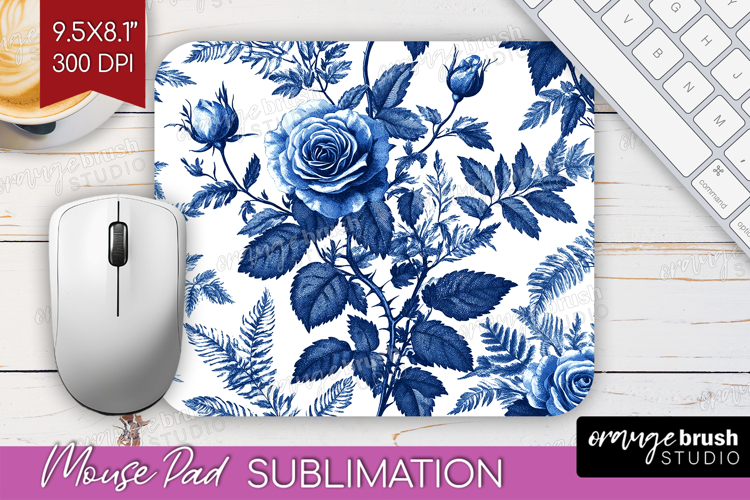 Blue Flowers Clipart Image 4