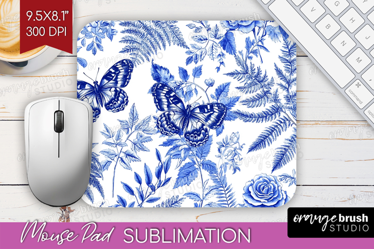 Blue Flowers Clipart Image 3