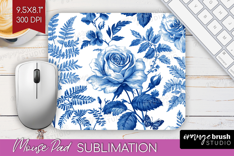 Blue Flowers Clipart Image 2