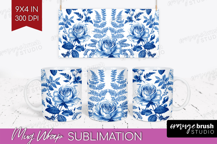 Blue Flowers Clipart Image 14