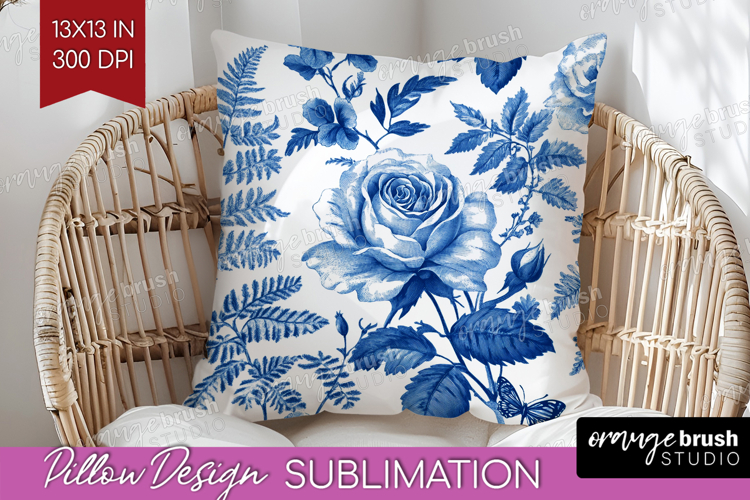Blue Flowers Clipart Image 19