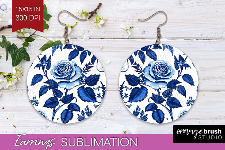 Blue Flowers Clipart Image 24