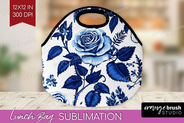 Blue Flowers Clipart Image 4