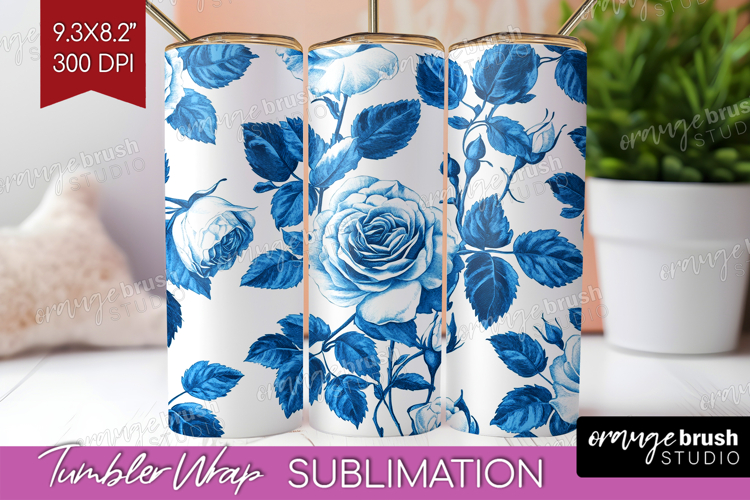 Blue Flowers Clipart Image 23