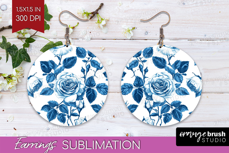 Blue Flowers Clipart Image 23