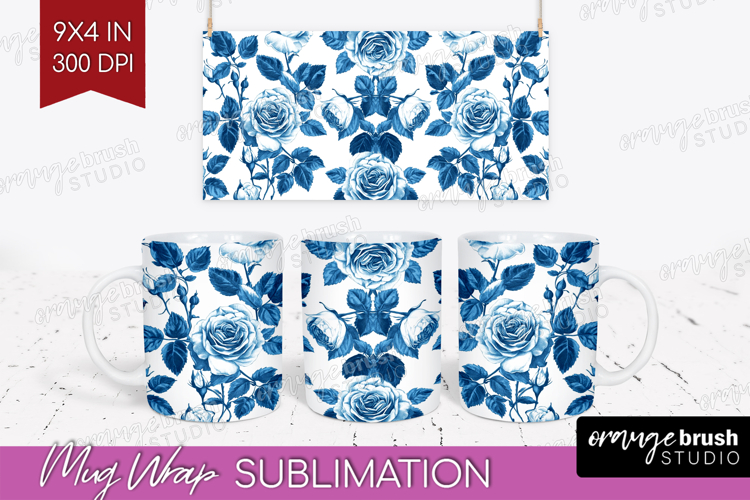 Blue Flowers Clipart Image 11