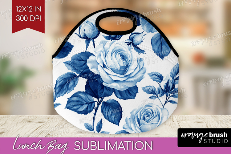 Blue Flowers Clipart Image 2