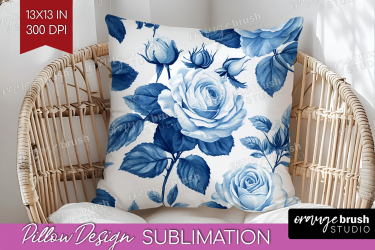 Blue Flowers Clipart Image 14