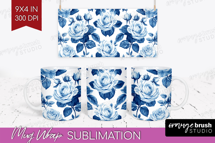Blue Flowers Clipart Image 10