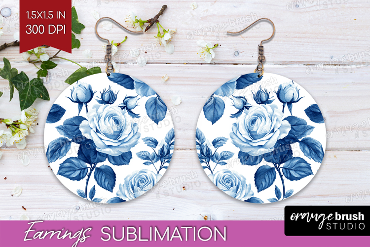 Blue Flowers Clipart Image 22