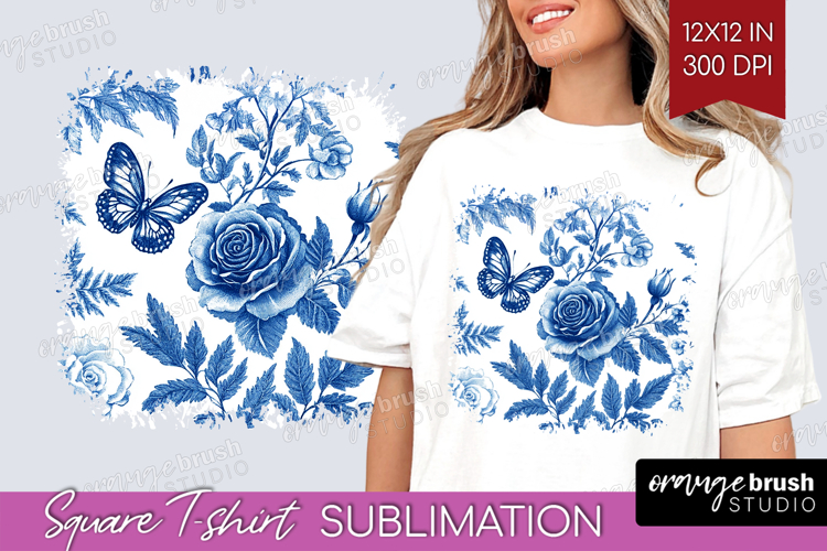 Blue Flowers Clipart