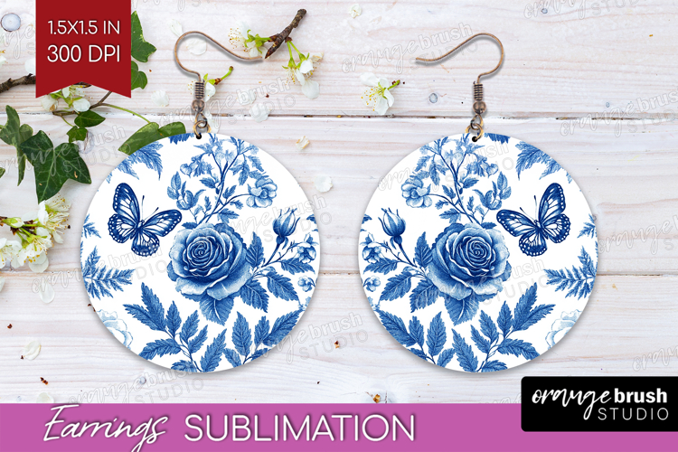Blue Flowers Clipart Image 21