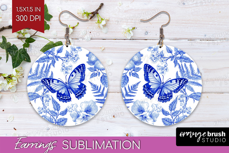 Blue Flowers Clipart Image 20
