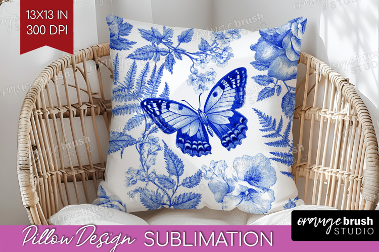 Blue Flowers Clipart Image 12