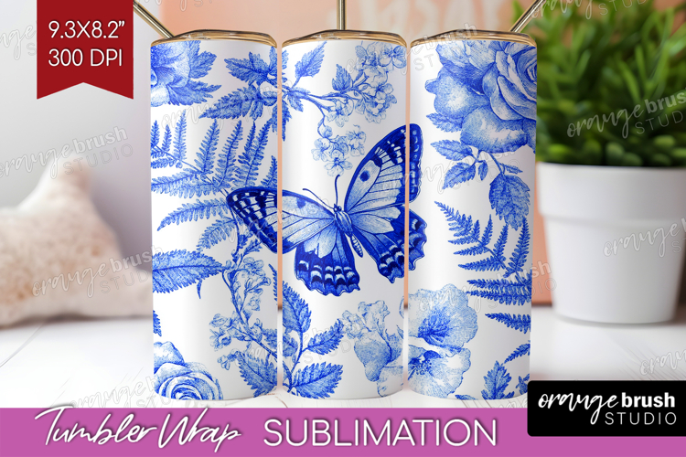 Blue Flowers Clipart Image 20