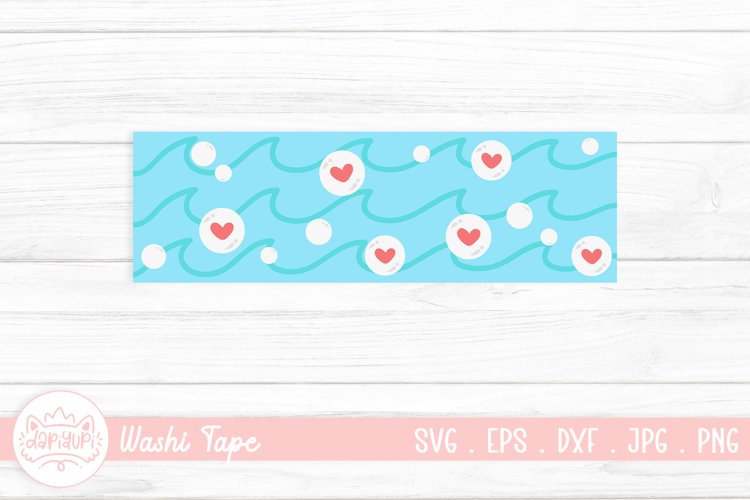 Valentine Washi Tape Clipart Sticker