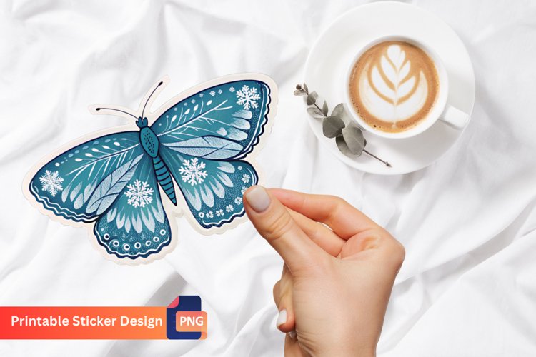 Blue Butterfly Clipart Image 9