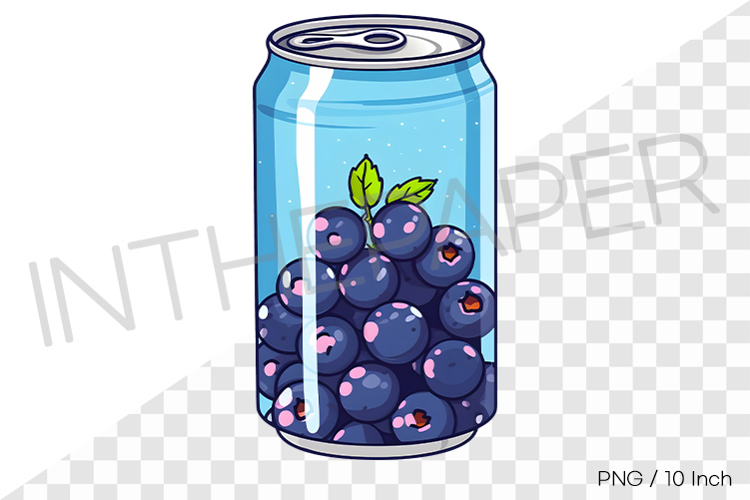 Blueberry Cartoon Image 16