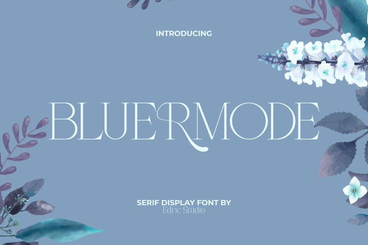 Bluermode Font