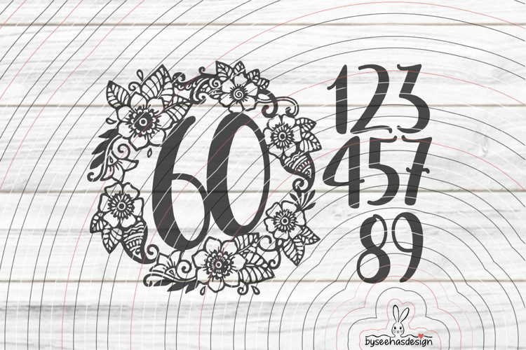 Floral Wreath Svg Image 17