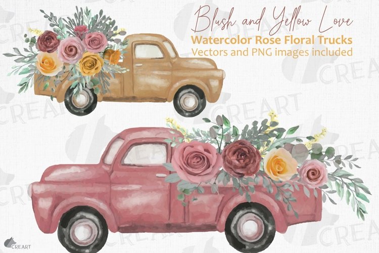 Watercolor Flower Vector Image 22