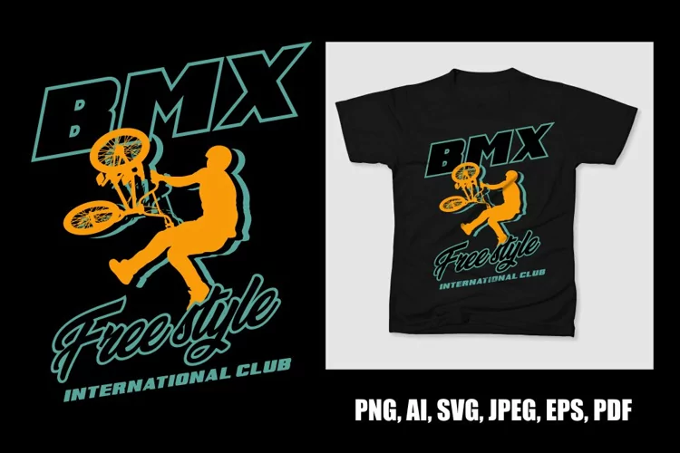 BMX INTERNATIONAL CLUB POSTER