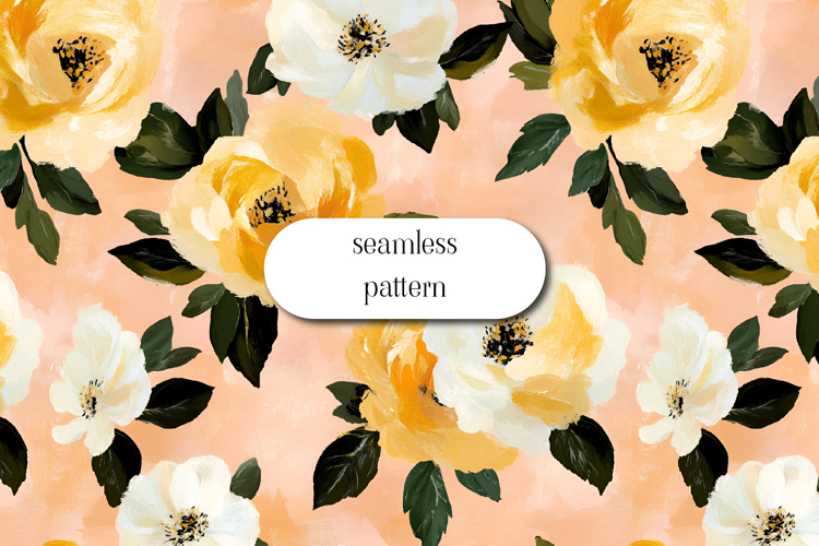 Floral Seamless Pattern Image 6