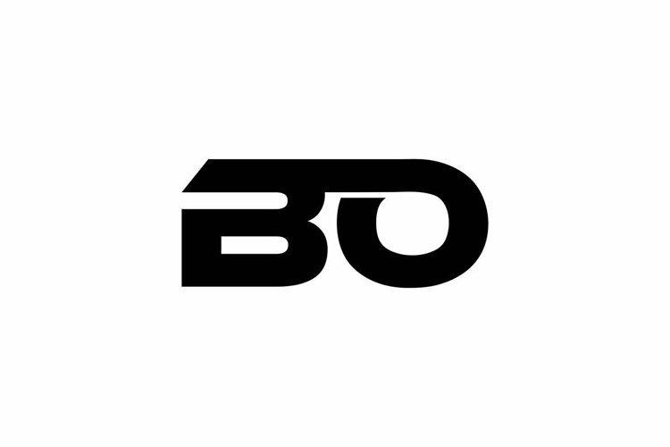 BO logo design vector template example image 1