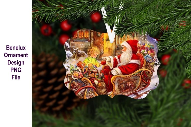 Christmas Ornament Sublimation Designs Image 4