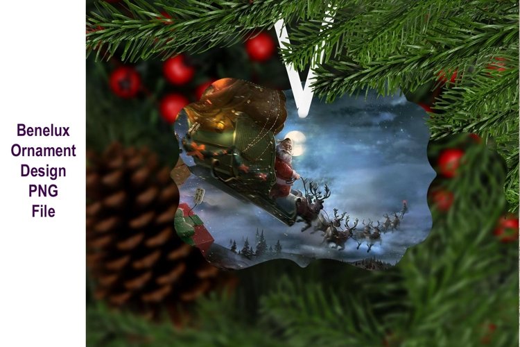 Christmas Ornament Sublimation Designs Image 3