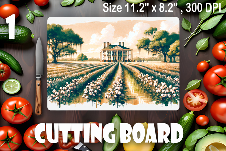 American landscape cutting board design - cutting board desi