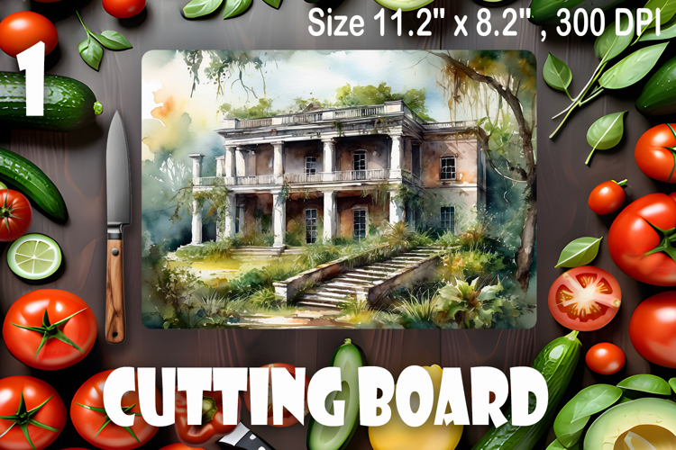 American landscape cutting board design - cutting board desi