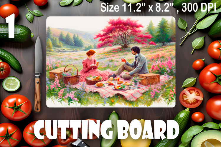 American landscape cutting board design - cutting board desi
